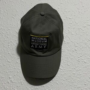 National Museum US‎ Army Hat Olive Green Founding Sponsor Baseball Cap